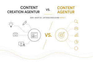 Content Creation Agentur vs. Content Agentur