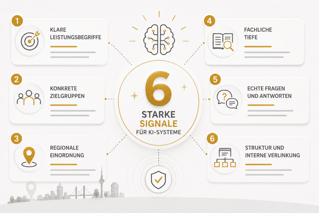 6 starke Signale fuer KI-Systeme 6 starke Signale fuer KI-Systeme