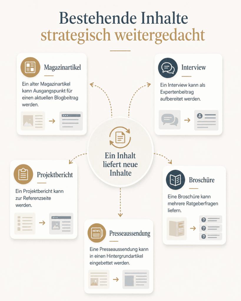 Content-System konsequent aufbauen