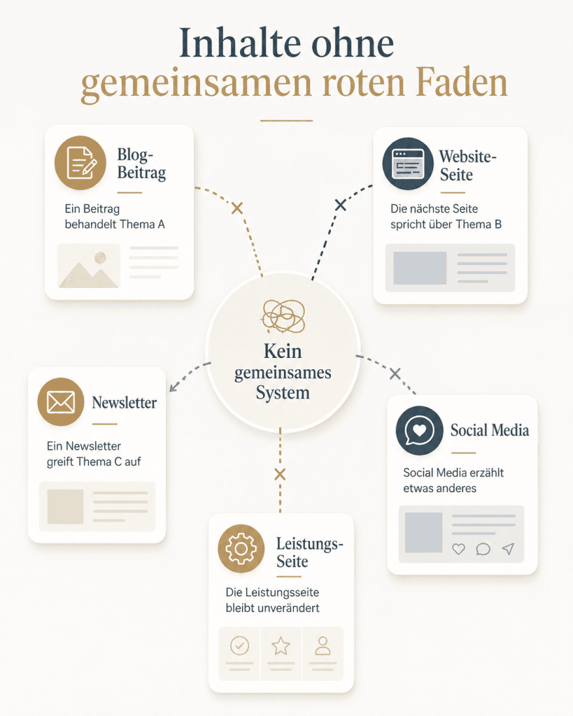 Content ohne Struktur